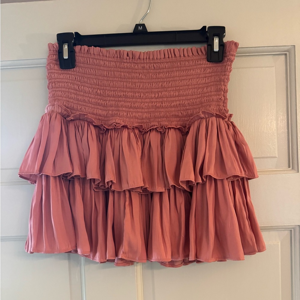 Pink skirt